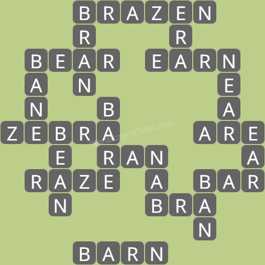 Wordscapes level 7243 answers