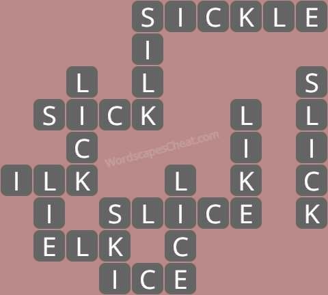 Wordscapes level 7250 answers