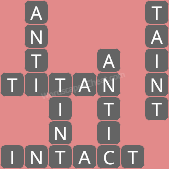 Wordscapes level 7251 answers