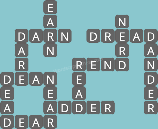 Wordscapes level 7256 answers