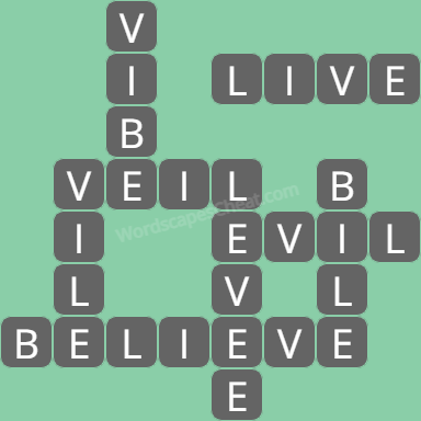Wordscapes level 7265 answers