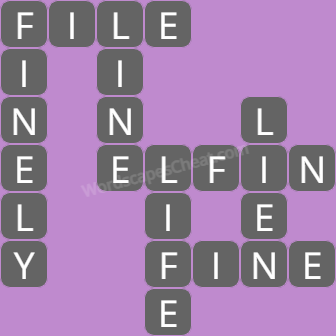 Wordscapes level 7268 answers