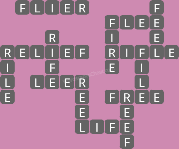 Wordscapes level 7279 answers