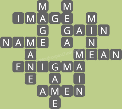 Wordscapes level 7283 answers
