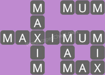 Wordscapes level 7288 answers