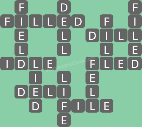 Wordscapes level 7335 answers