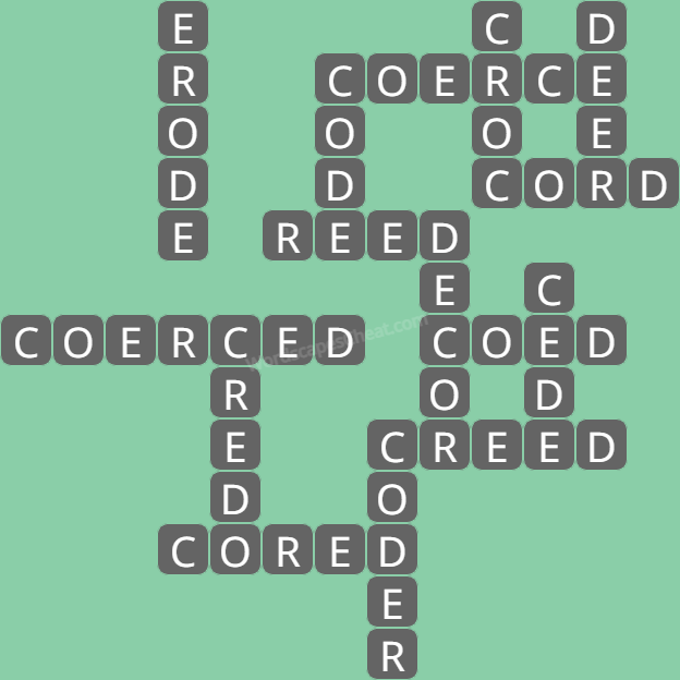 Wordscapes level 7375 answers