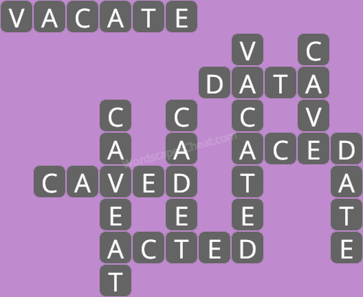 Wordscapes level 7378 answers