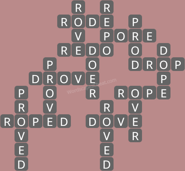 Wordscapes level 7380 answers