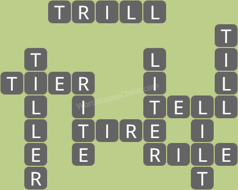 Wordscapes level 7383 answers