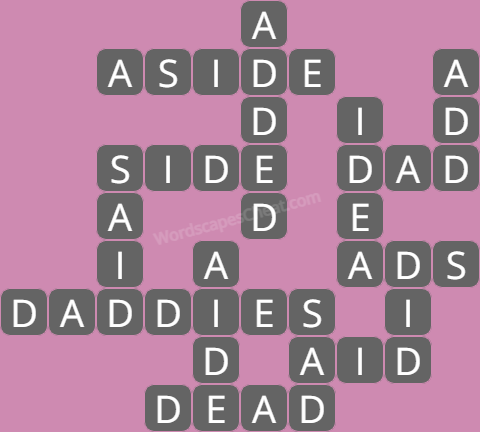 Wordscapes level 7399 answers