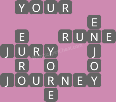 Wordscapes level 7449 answers
