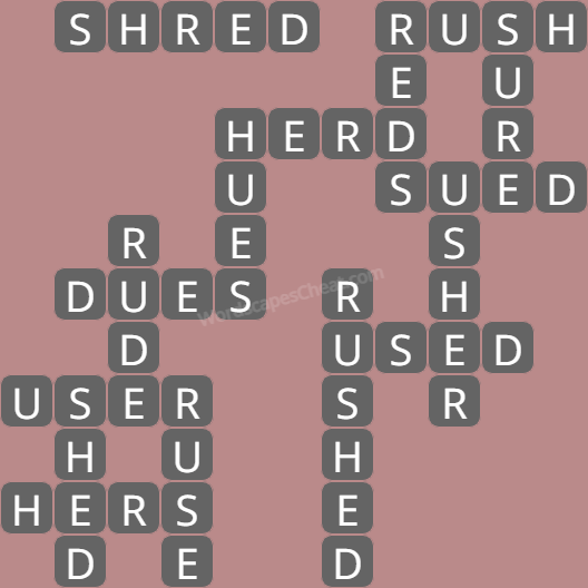 Wordscapes level 7470 answers