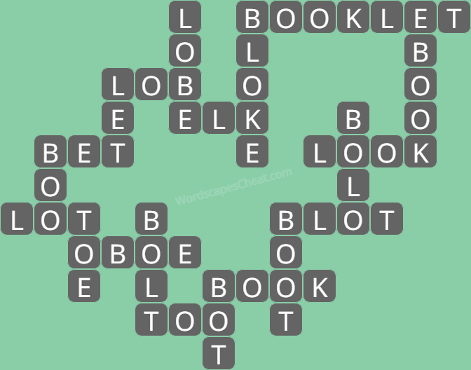 Wordscapes level 7485 answers