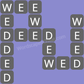 Wordscapes level 7487 answers