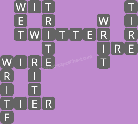 Wordscapes level 7498 answers