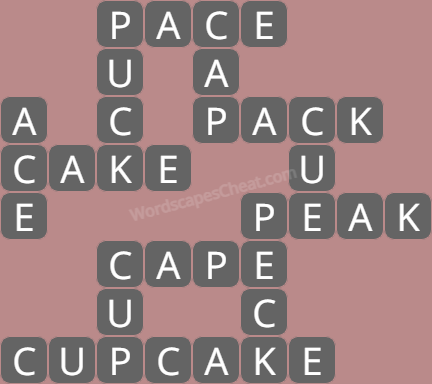 Wordscapes level 7500 answers