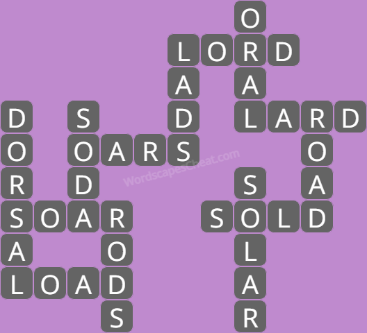 Wordscapes level 7538 answers