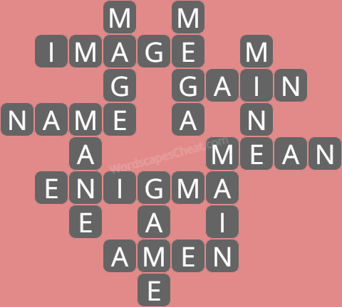 Wordscapes level 7541 answers