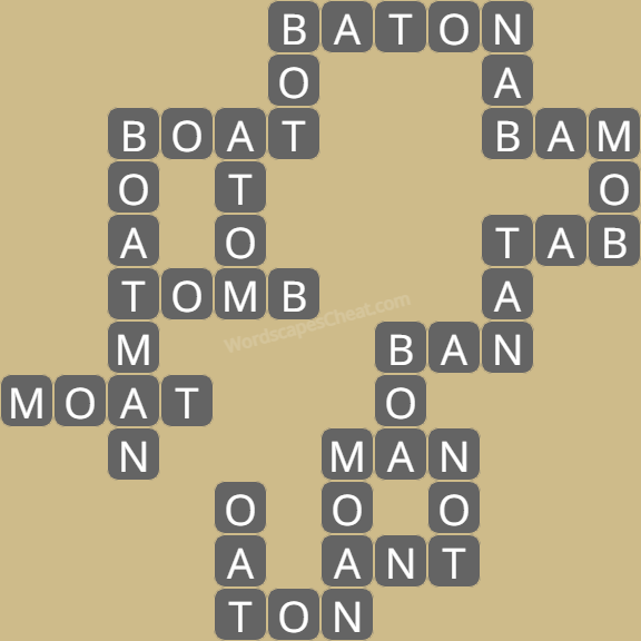 Wordscapes level 7542 answers