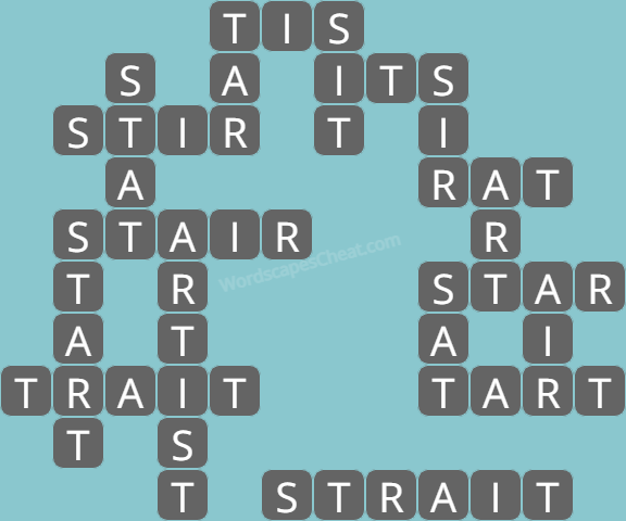 Wordscapes level 7566 answers