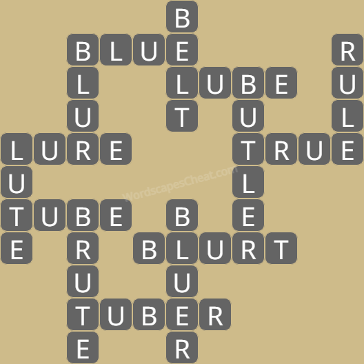 Wordscapes level 7582 answers