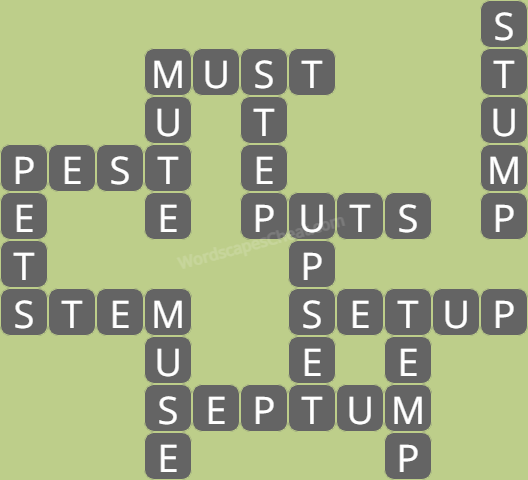 Wordscapes level 7583 answers