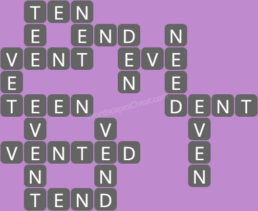 Wordscapes level 7608 answers