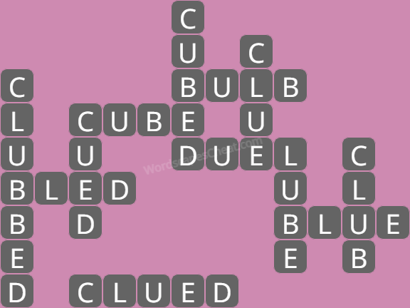 Wordscapes level 7609 answers