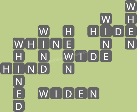 Wordscapes level 7613 answers