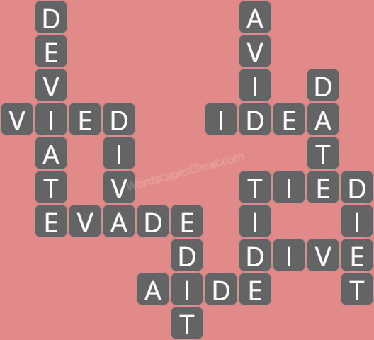 Wordscapes level 7621 answers
