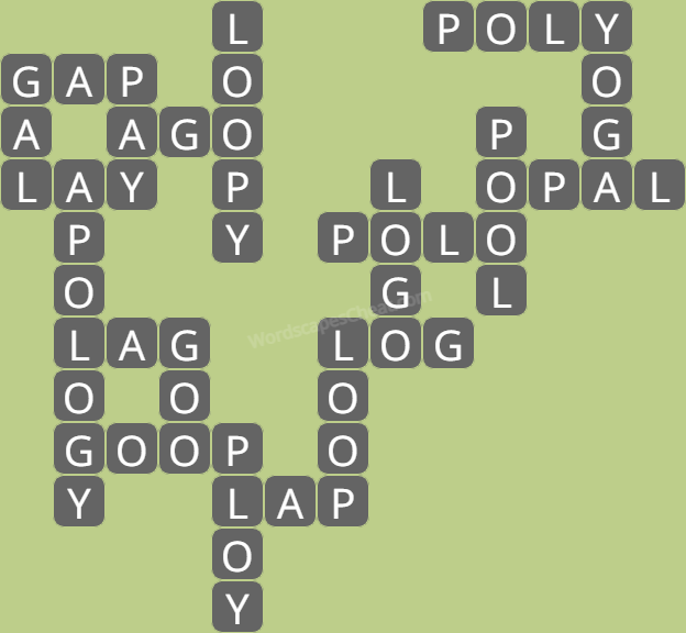 Wordscapes level 7623 answers