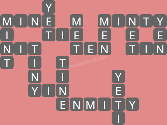 Wordscapes level 7631 answers