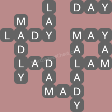 Wordscapes level 7650 answers