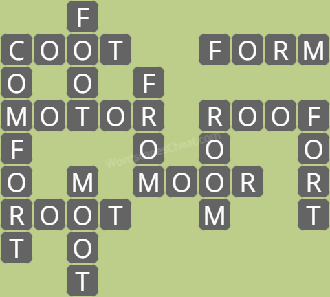 Wordscapes level 7653 answers