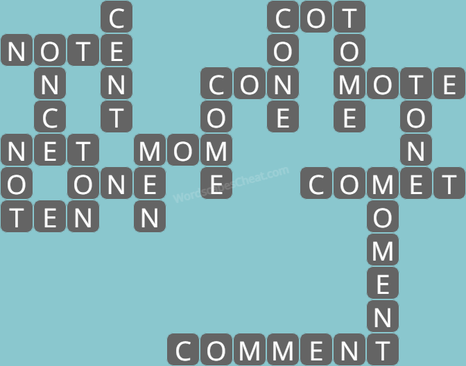 Wordscapes level 7656 answers