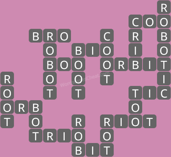 Wordscapes level 7669 answers