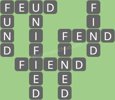 Wordscapes level 7684 answers