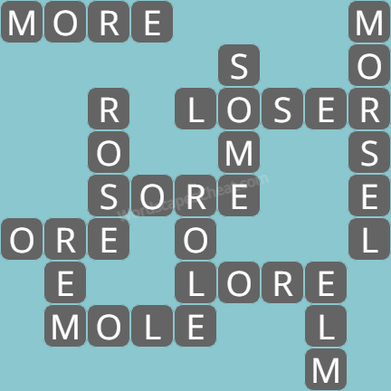Wordscapes level 7686 answers