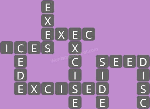Wordscapes level 7688 answers