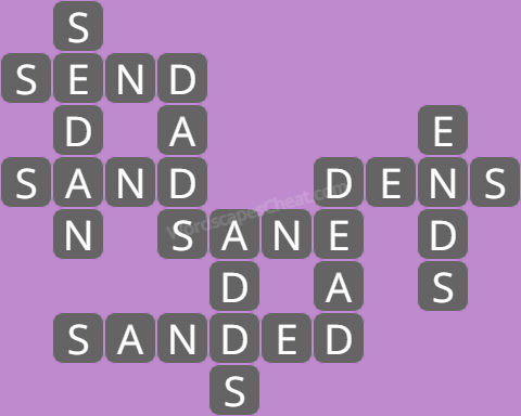 Wordscapes level 7698 answers