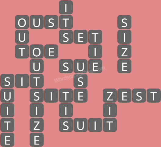 Wordscapes level 7731 answers