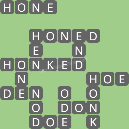 Wordscapes level 7744 answers