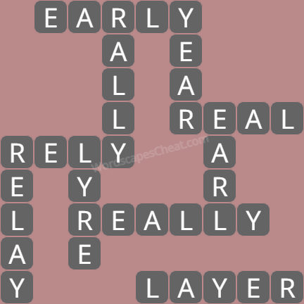 Wordscapes level 7750 answers