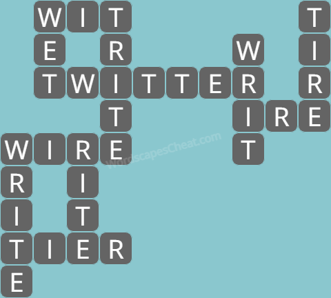 Wordscapes level 7756 answers