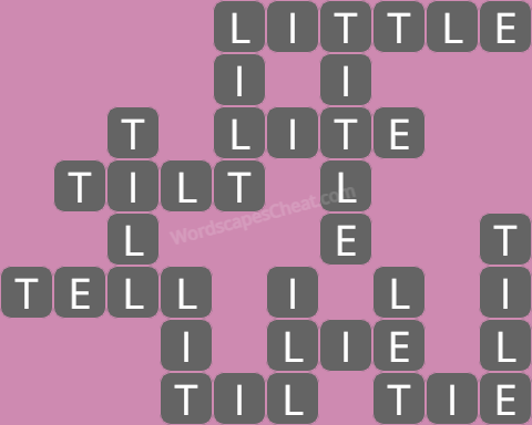 Wordscapes level 7759 answers