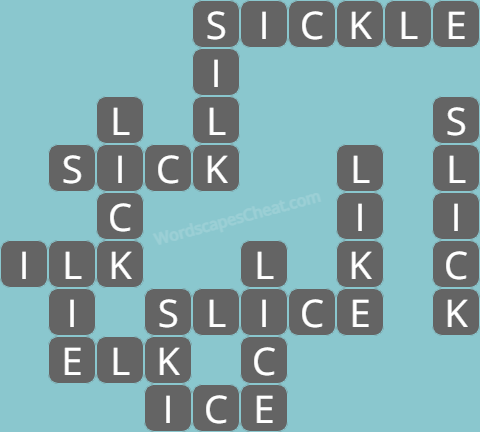 Wordscapes level 7766 answers