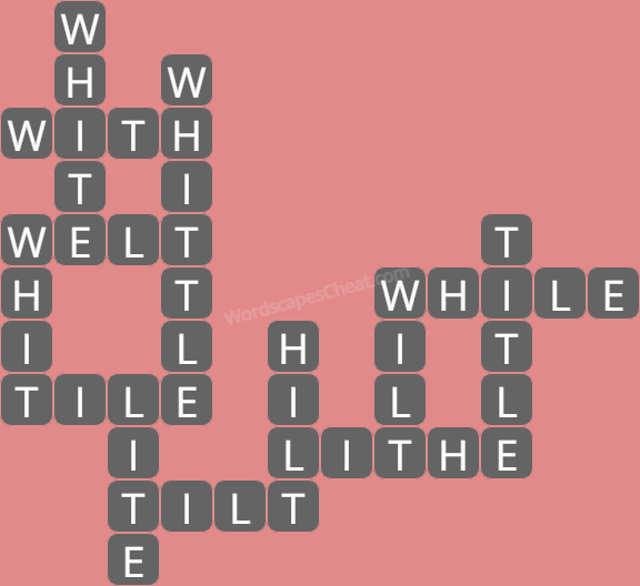 Wordscapes level 7781 answers
