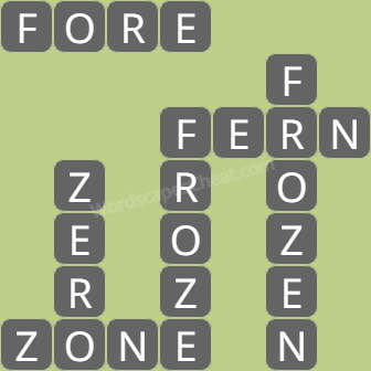 Wordscapes level 7783 answers