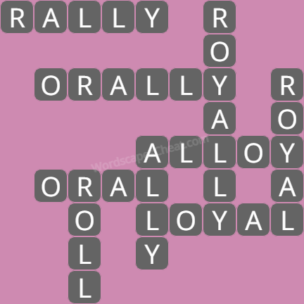 Wordscapes level 7789 answers
